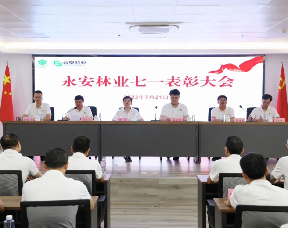 永安林業(yè)召開“七一”表彰大會