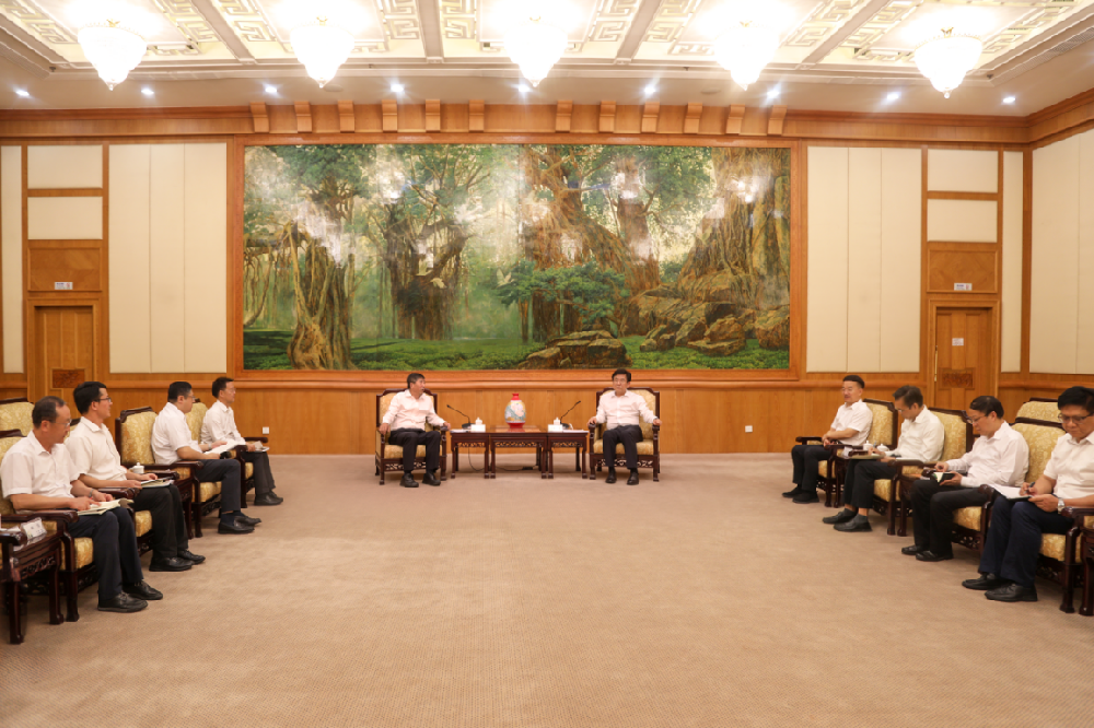 單忠立拜會福建省省長趙龍并在福建區(qū)域調研